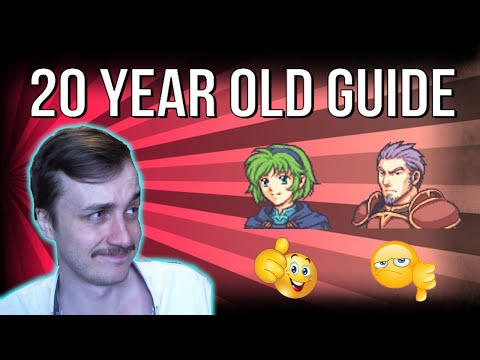 Reading a FE7 character guide from 2003