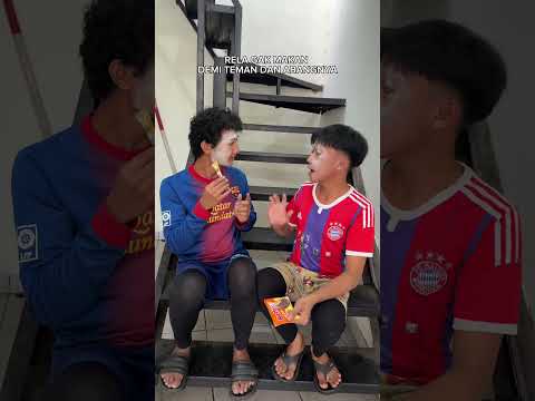 RELA GAK MAKAN DEMI TEMAN DAN ABANGNYA 😇