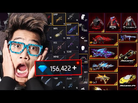 Sudah 2 Tahun Gakmain FF! Habisin 20,000,000 TOP UP Beli Semua Skin di Free Fire! di MARAH ISTRI!!