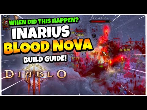 Diablo 3 Grace of Inarius Blood Nova Build Guide Season 28!