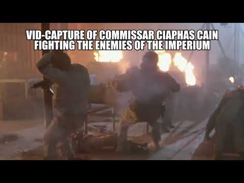 Ciaphas Cain in a nutshell (warhammer 40k shitpost V)