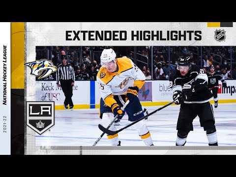Nashville Predators vs Los Angeles Kings Jan 6, 2021 HIGHLIGHTS