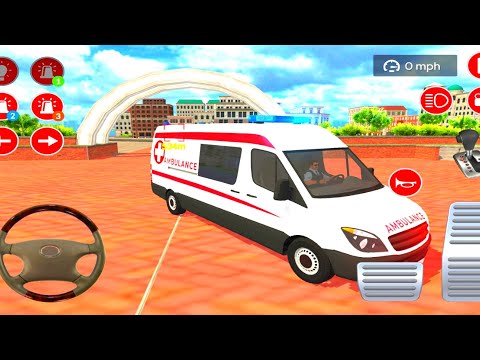 American Emergency Ambulance Van Driving Simulator - Android Gameplay