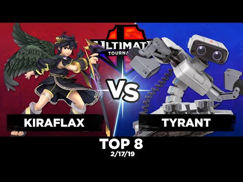 KiraFlax vs. Tyrant - Top 8 Losers Side - February Smash Ultimate Tournament