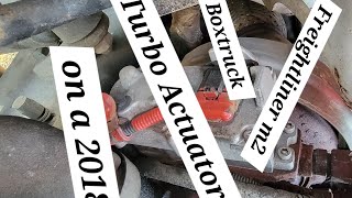 2018 freightliner m2 Turbo Actuator stopped working