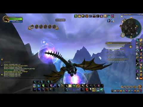 Wow The Forbidden Reach Race Course Morqut Ascent Challenge Gold