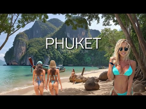 Picturesque Phuket - 4K Walking Tour. Thailand 2024.