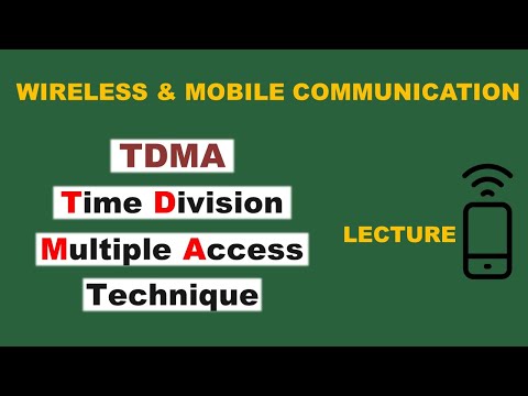 Time Division Multiple Access | TDMA In Wireless Communication