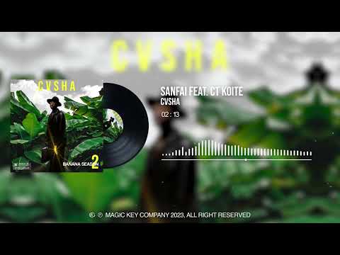 CVSHA - SANFAI Feat. CT KOITE (Official Audio Visualizer) 2023
