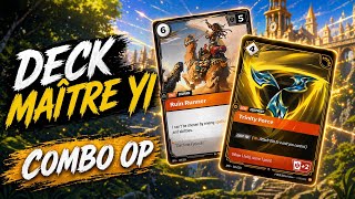 Le DECK MAITRE YI anti Irelia sur RIFTBOUND - TCG League of Legends