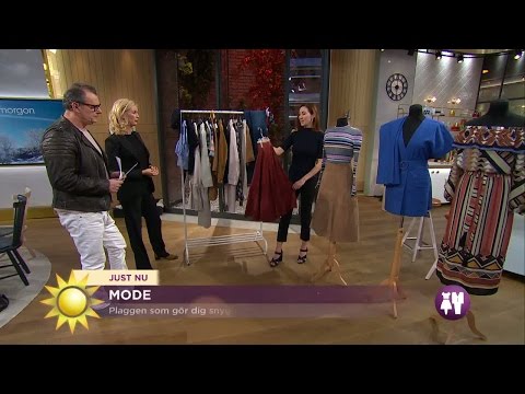 Emma Danielsson visar vårens nyckelplagg - Nyhetsmorgon (TV4)