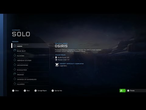 Halo 5: Guardians - Osiris - Legendary Lone Wolf Walkthrough (Solo) Part 2