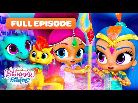 Shimmer and Shine Stop a Powerful Enchantress & Use Glitter For a Stinky Smell! | Shimmer and Shine
