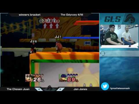 The Odyssey 4/18 Project M Bracket - Chosen Juan (Mario) vs. Jon Jones (Ike)