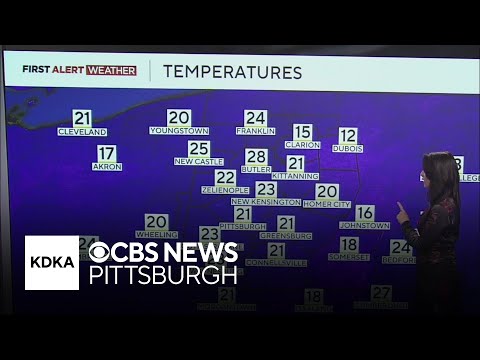 KDKA-TV Afternoon Forecast (2/2)