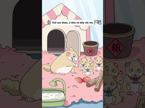 Chuột hamster luôn có lý do để ăn con mình #hoathinh #vanvatbietnoi #