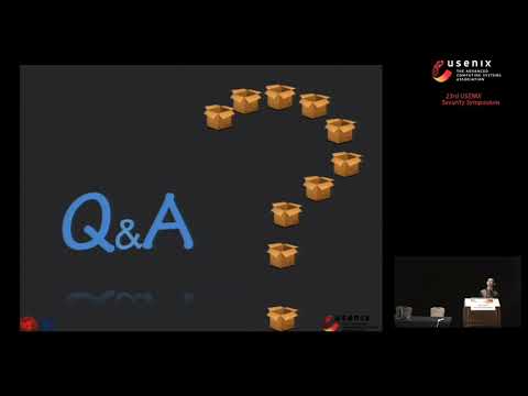 USENIX Security '14 - A Large-Scale Analysis of the Security of Embedded Firmwares