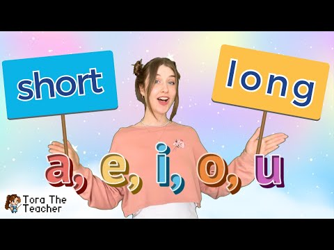 Short and Long Vowel Chant | Sounds and Actions for a, e, i, o, u