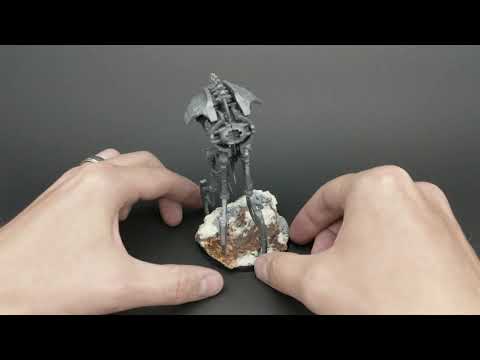 PAINTING A GAMES WORKSHOP NECRON CANOPTEK REANIMATOR - EPISODE 5 BASING