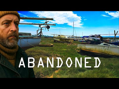 Over 100 Boats Dumped And Left To Rot On This Merseyside Beach