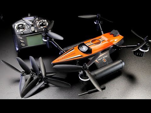 WLtoys Q353 Triphibian RC boat car quad features, flights, full review
