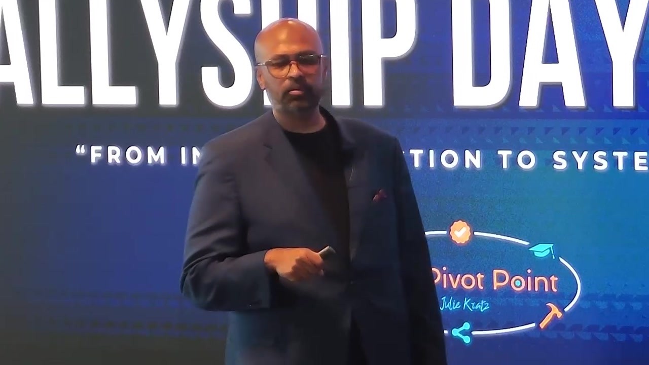 Uday Kiran Bolusani on stage: the load problem is the leader's problem