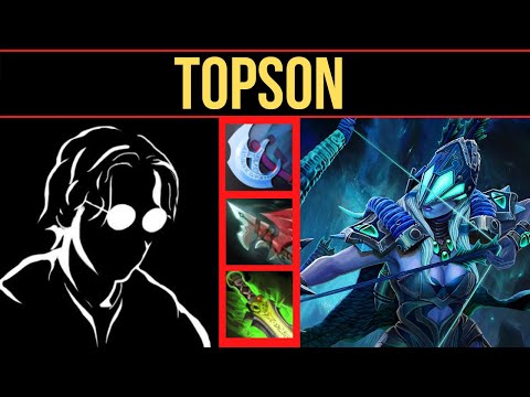 OG.TOPSON DROW RANGER WITH DAGGER + ETHEREAL BLADE - DOTA2 7.29 GAMEPLAY