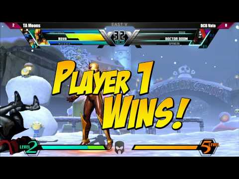 Curleh Mustache East 5 - UMVC3 - TA Moons vs DCB Vato / TS Fooblat vs AG Demon Hyo