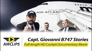 Air Atlanta Boeing 747-400 Ultimate Cockpit Movie: Magma Aviation Frankfurt - Dubai DWC!  [AirClips]