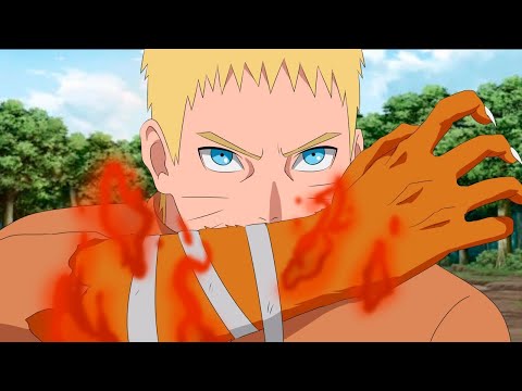 Naruto uses his new arm and absorbs Boruto's Rasengan ｜ Boruto Dubbed