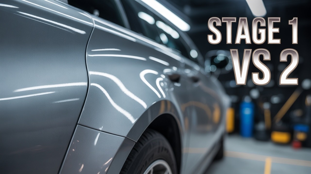 Stage 1 vs Stage 2 Paint Correction: What's the Difference?