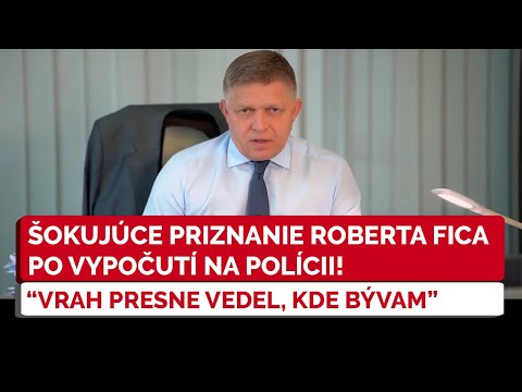 Šokujúce priznanie Roberta Fica, vrah zo Zámockej išiel aj po ňom - SMER SD