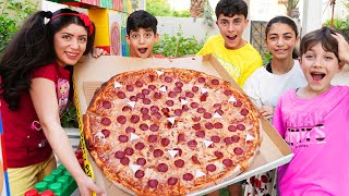 Largest Pizza in the World Challenge with Jason and Friends