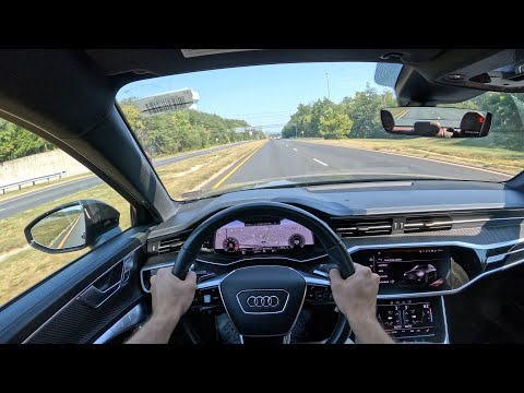 2021 Audi S6 Premium Plus 2.9T - POV Test Drive