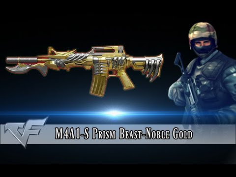 Crossfire Philippines 2.0 - M4A1-S Prism Beast-Noble Gold