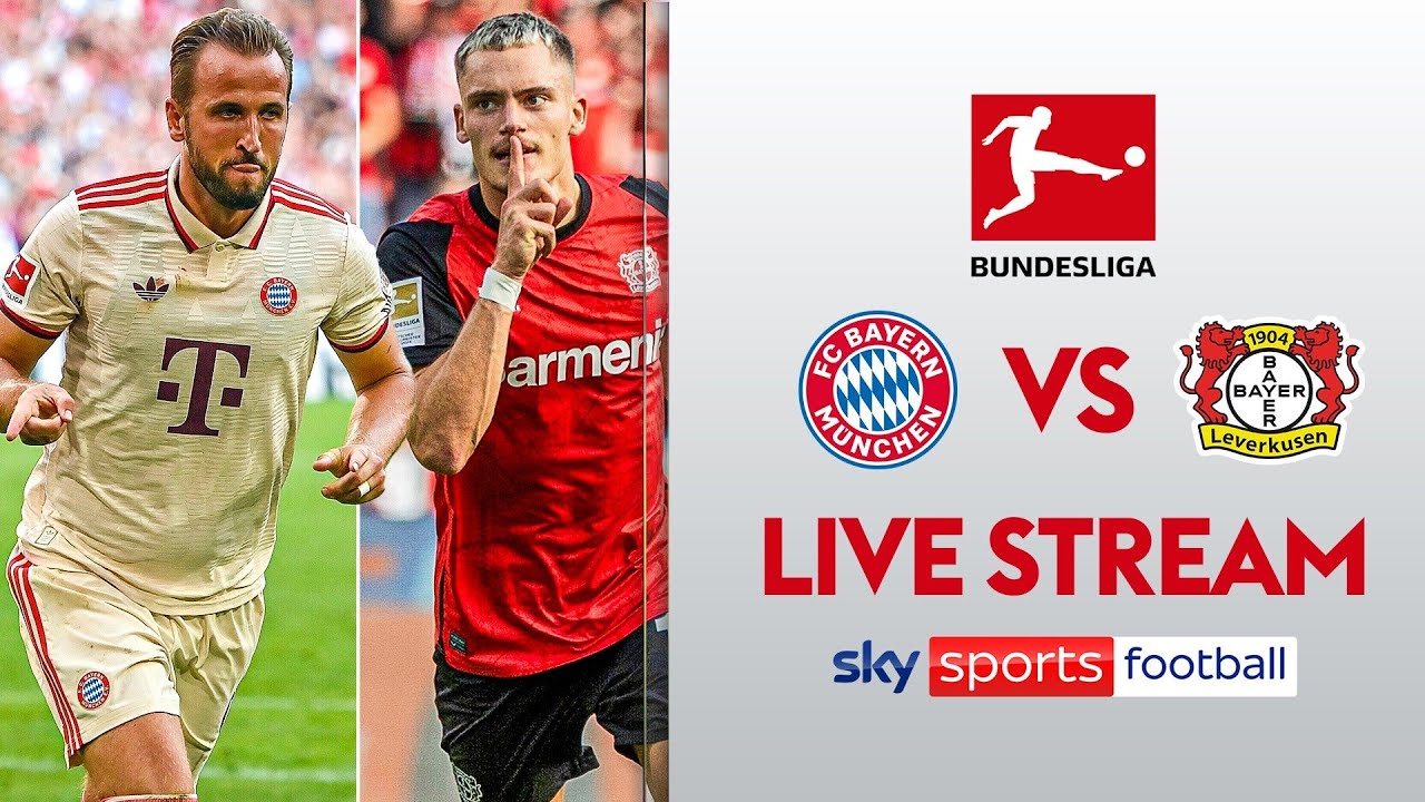 TACTICAL STREAM! | Bayern Munich vs Bayer Leverkusen | Bundesliga