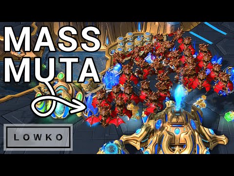 StarCraft 2: Scarlett's MASS MUTAS vs Astrea! (Best-of-3)