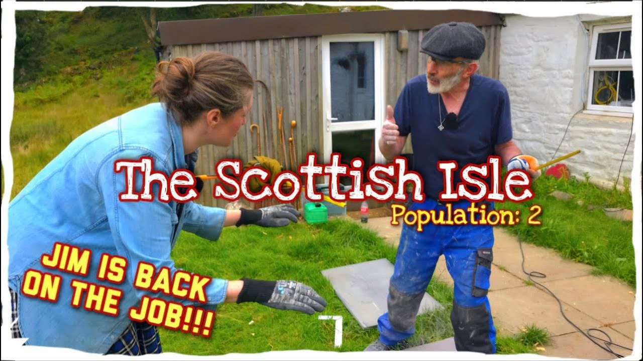 Renovating a 500-year-old Cottage: Cutting Fireplace Slate; New Cast Iron Stoves; Shopping by Boat