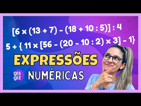 EXPRESSÃO NUMÉRICA CONCEITOS BÁSICOS 5º E 6º ANO