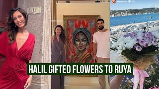 Halil Ibrahim Ceyhan Sent Flowers to Ruya Coric !Sila Turkoglu New Sharing
