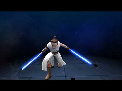 SWGOH - Rey v SEE, Wat, IG11, Kuill & Armorer