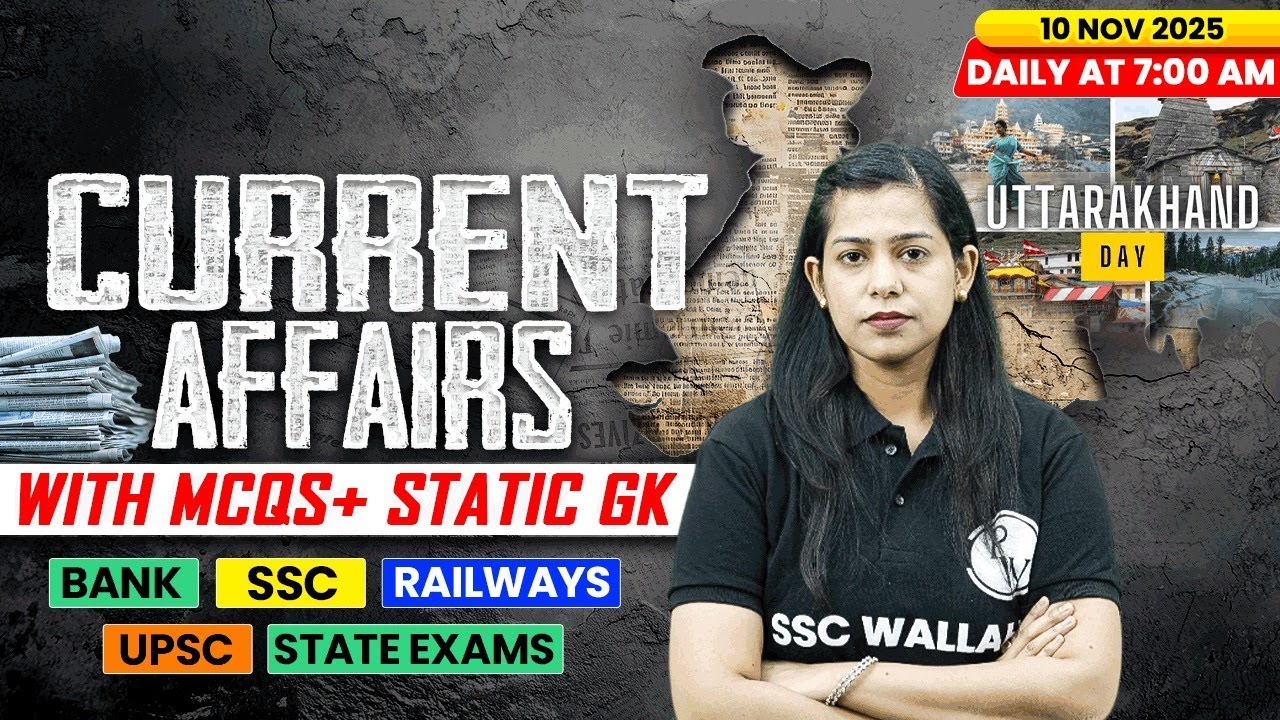 Current Affairs Today | 10 November Current Affairs 2025 | Daily Current Affairs | By Krati Mam