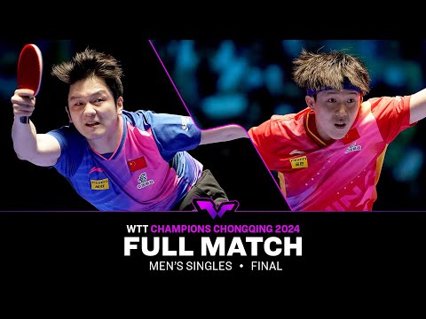 FULL MATCH | Fan Zhendong vs Wang Chuqin | MS F | #WTTChongqing 2024
