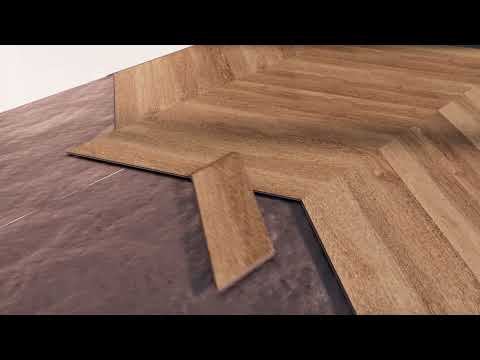 Sensation Collection: Chevron installation