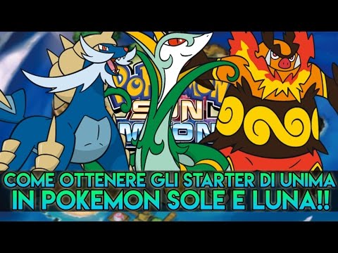 Come Ottenere Gli Starter Di Unima In Pokemon Sole E Luna - Guide Pokemon Sole E Luna