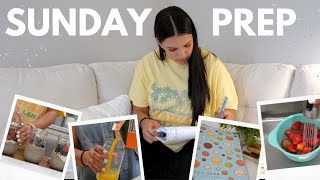 SUNDAY PREP VLOG | Working Mom & Teacher!