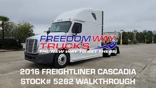 Stock# 5282 - 2016 Freightliner Cascadia