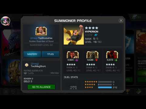MCOC - 5month progress + 7th 5*Crystal