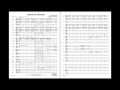 Singin' in the Rain arranged by Michael Brown