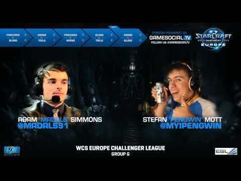 Firecake vs. Mana - Pengwin Rap - Challenger League - WCS Season Three - Starcraft 2